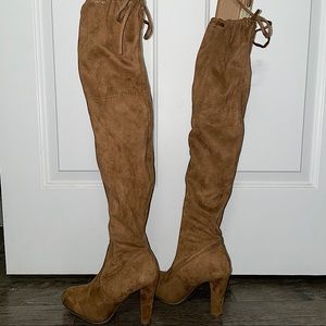 Brown Over the knee boots